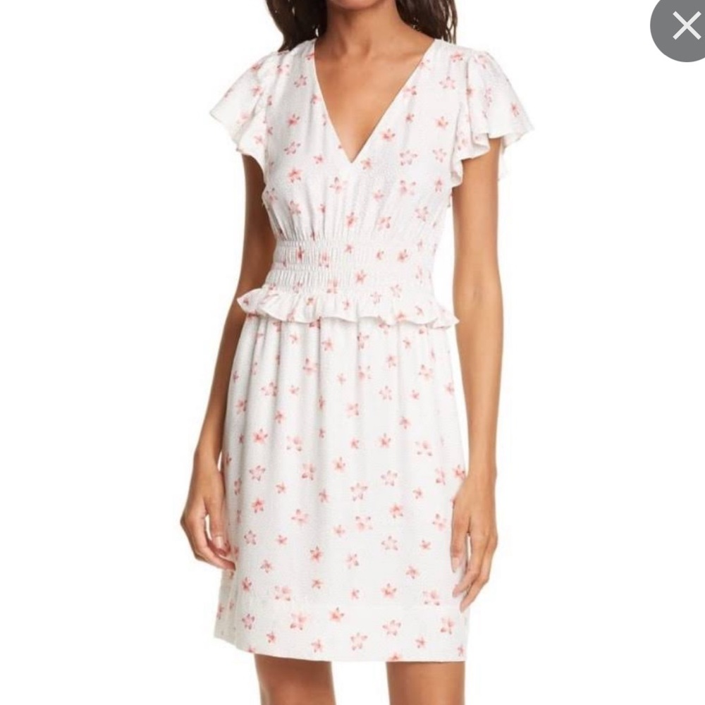 Rebecca Taylor $395 Maui flower smocked dress NWOT